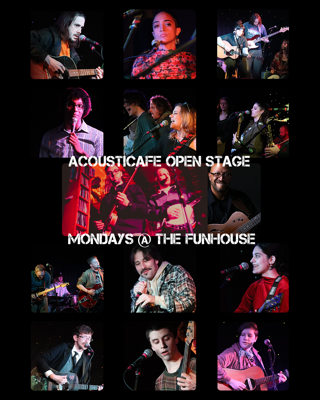 AcoustiCafe Gallery of recent performers