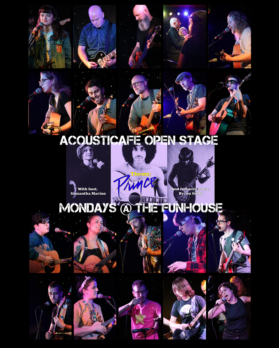 AcoustiCafe Mondays at The Funhouse at Mr Smalls!