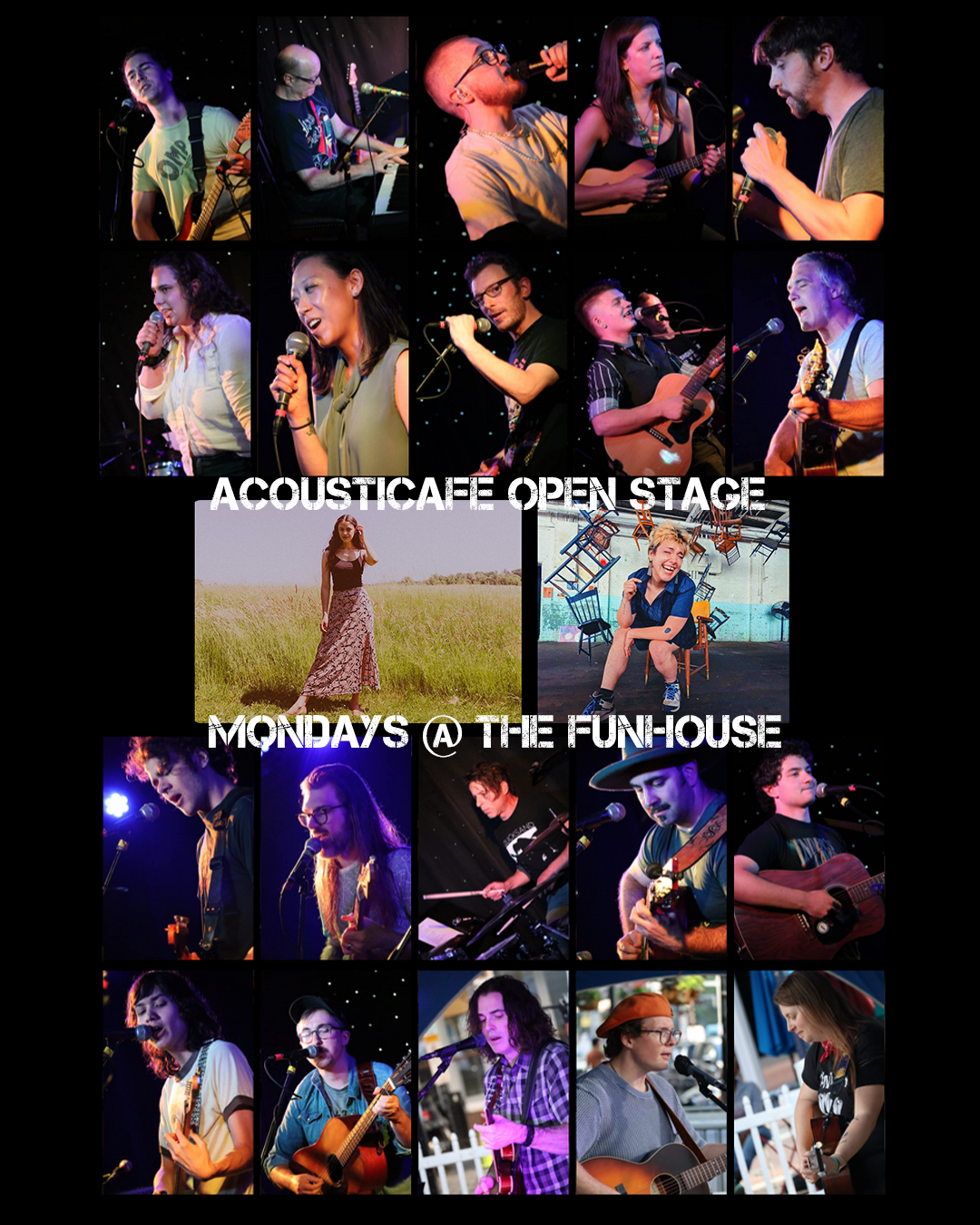 AcoustiCafe Mondays at The Funhouse at Mr Smalls