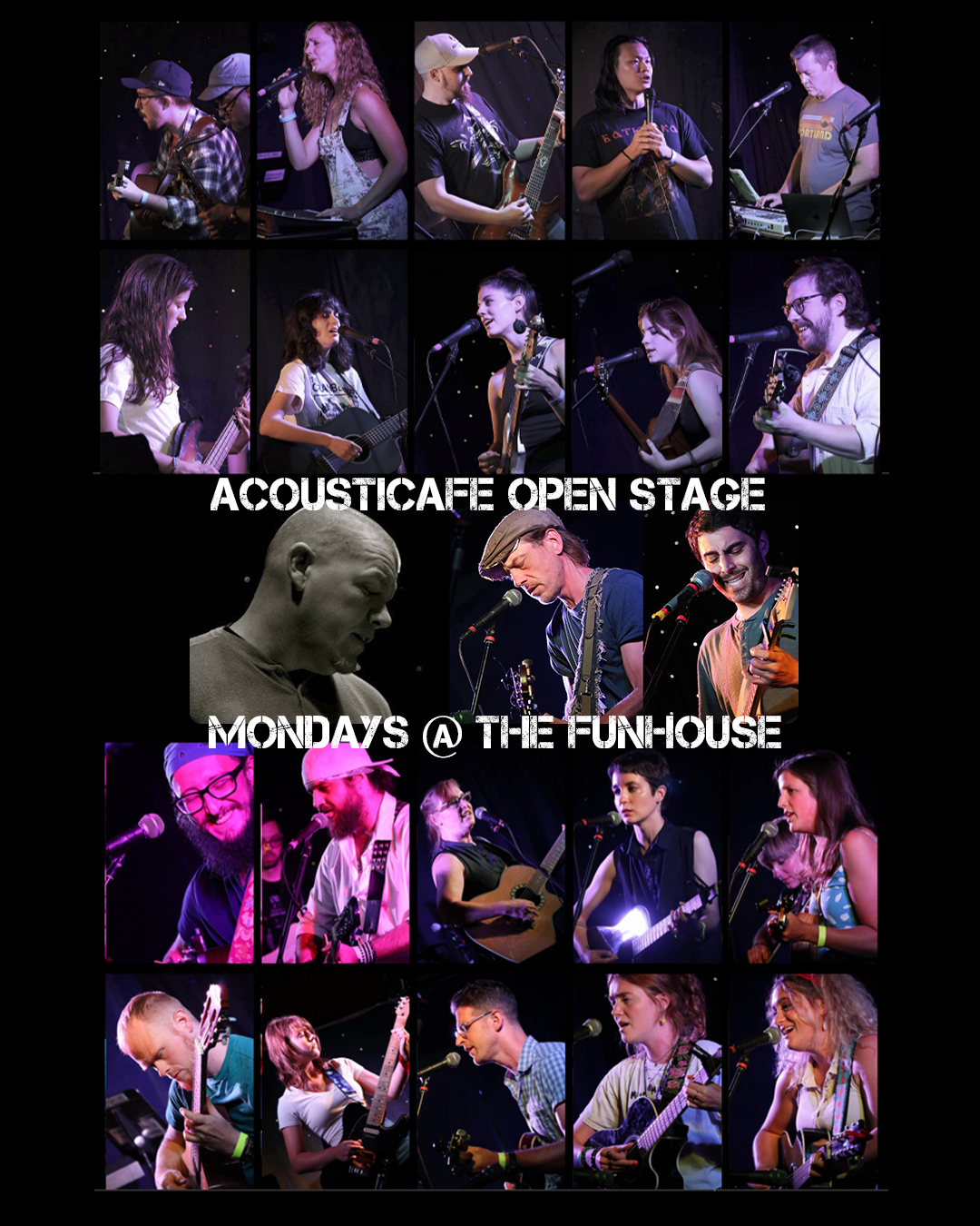 AcoustiCafe Mondays at The Funhouse @ Mr Smalls